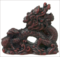 Chinesischer Glücksdrache (Figur 2) Höhe: 6 cm