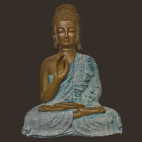 Buddha der Erleuchtung Höhe: 36 cm