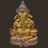 Ganesha mit Schale Höhe: 31 cm