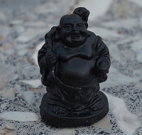 Happy Sammel-Buddhas (Figur 3) Höhe: 3.5 cm