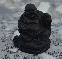 Happy Sammel-Buddhas (Figur 4) Höhe 3.5 cm