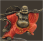 Preview: Budai – Buddha mit Hanfsack (Figur 1) Höhe: 8.5 cm
