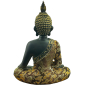 Preview: Thai-Buddha schwarz (Figur 2) Höhe: 23 cm
