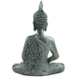 Preview: Buddha mit Teelicht silber (Figur 1) Höhe: 25 cm