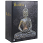 Preview: Buddha mit Teelicht silber (Figur 1) Höhe: 25 cm