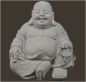 Preview: Happy-Buddha Höhe: 24 cm