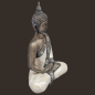 Preview: Perlmutt-Buddha in Meditationsstellung Höhe: 26 cm