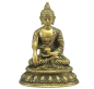 Preview: Buddha Shakyamuni Messing-Statue Höhe: 15 cm