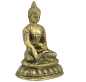 Preview: Buddha Shakyamuni Messing-Statue Höhe: 15 cm