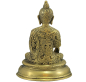 Preview: Buddha Shakyamuni Messing-Statue Höhe: 15 cm