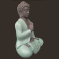 Preview: Thai-Buddha grün Höhe: 20 cm