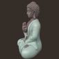 Preview: Thai-Buddha grün Höhe: 20 cm