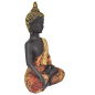 Preview: Buddha schwarz/gold (Figur 1) Höhe: 21 cm