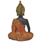 Preview: Buddha schwarz/gold (Figur 1) Höhe: 21 cm