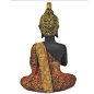 Preview: Buddha schwarz/gold (Figur 2) Höhe: 21 cm