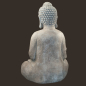 Preview: Meditations-Buddha grau Höhe: 71 cm