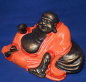 Preview: Lachender Buddha sitzend Höhe: 12.5 cm