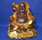 Preview: Lachender Buddha sitzend (Figur 1) Höhe: 13 cm