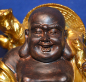 Preview: Lachender Buddha sitzend (Figur 1) Höhe: 13 cm