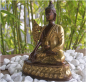 Preview: Buddha Unikat-Bronzefigur Höhe: 20 cm