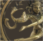 Preview: Shiva Nataraj Messing Höhe: 20 cm