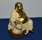 Preview: Lachender Buddha sitzend auf Geldsack (Figur 1) Höhe 10 cm