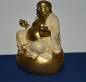 Preview: Lachender Buddha sitzend auf Geldsack (Figur 2) Höhe 10 cm