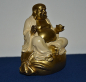 Preview: Lachender Buddha sitzend auf Geldsack (Figur 3) Höhe 10 cm