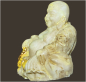 Preview: Buddha-Miniatur (Figur 3) Höhe: 3.5 cm