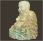 Preview: Buddha-Miniatur (Figur 5) Höhe: 3.5 cm