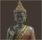 Preview: Thai Buddha schwarz/rot Höhe: 11 cm