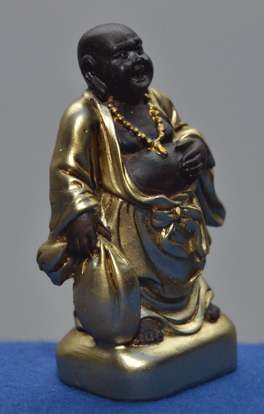 Lachender Buddha (Figur 6) Höhe: 7.5 cm