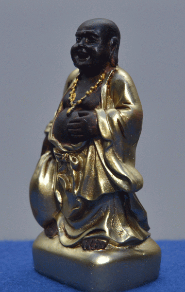 Lachender Buddha (Figur 6) Höhe: 7.5 cm