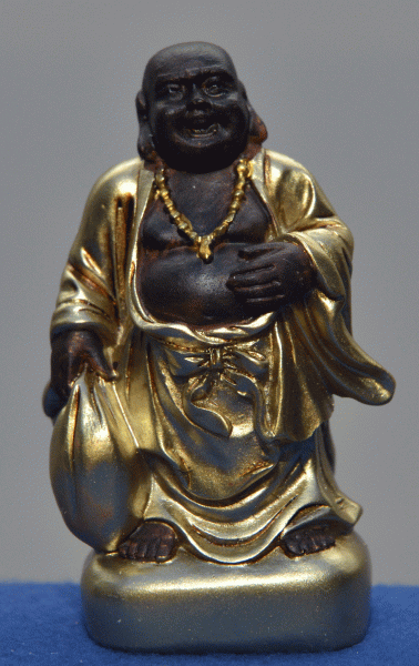 Lachender Buddha (Figur 6) Höhe: 7.5 cm