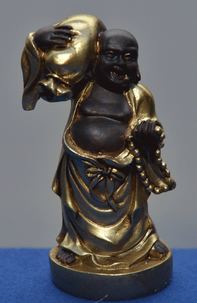 Lachender Buddha (Figur 8) Höhe: 7.5 cm