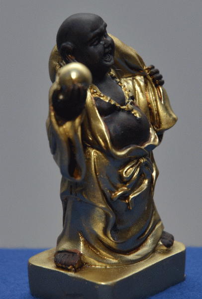 Lachender Buddha (Figur 9) Höhe: 7.5 cm