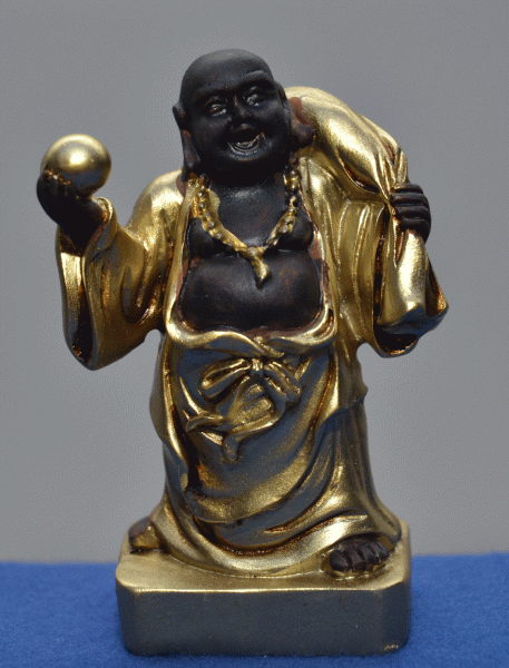 Lachender Buddha (Figur 9) Höhe: 7.5 cm