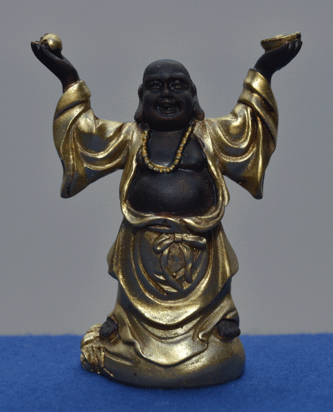 Lachender Buddha (Figur 10) Höhe: 7.5 cm