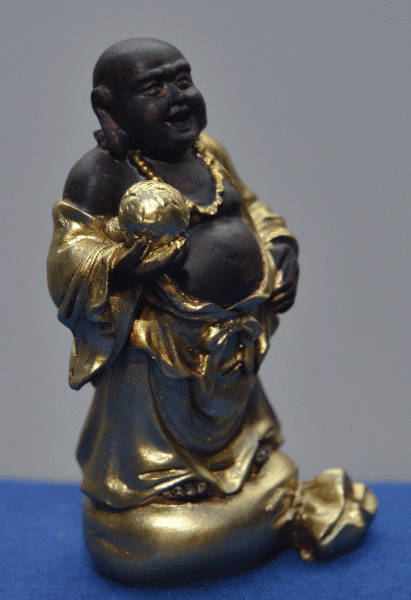 Lachender Buddha (Figur 11) Höhe: 7.5 cm