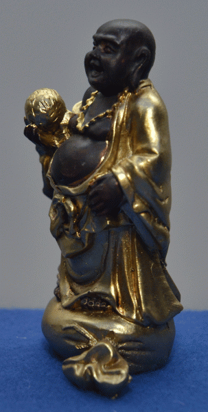 Lachender Buddha (Figur 11) Höhe: 7.5 cm