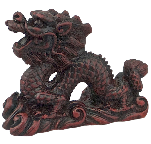 Chinesischer Glücksdrache (Figur 3) Höhe: 6 cm