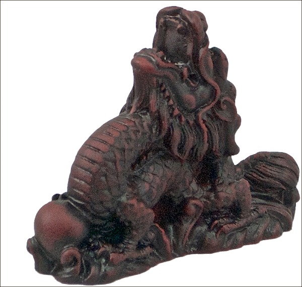 Chinesischer Glücksdrache (Figur 4) Höhe: 6 cm