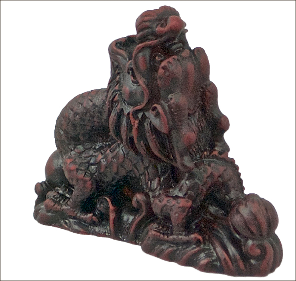 Chinesischer Glücksdrache (Figur 4) Höhe: 6 cm