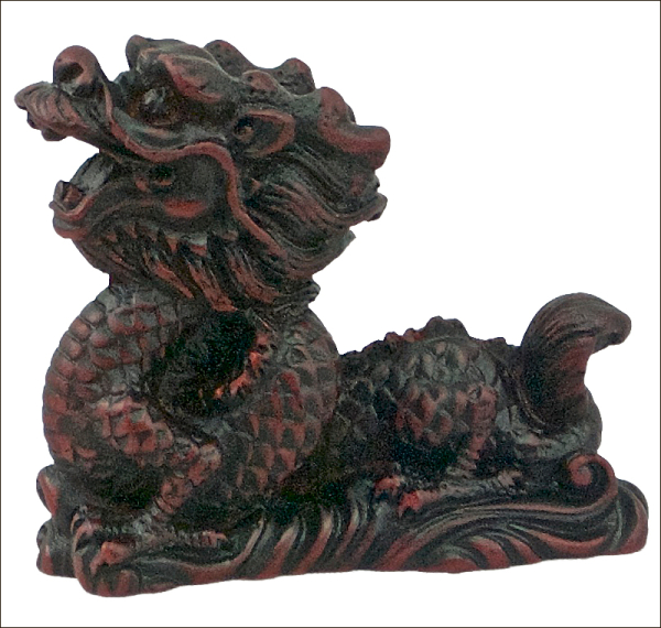 Chinesischer Glücksdrache (Figur 6) Höhe: 6 cm