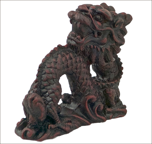 Chinesischer Glücksdrache (Figur 8) Höhe: 6 cm