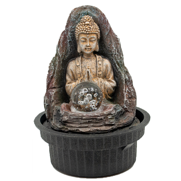 Buddha-Zimmerbrunnen Höhe: 20 cm