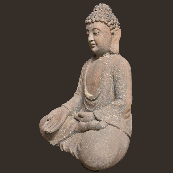 Buddha antikbraun Höhe: 58 cm