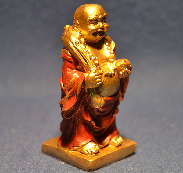 Happy Buddha stehend (Figur 2) Höhe: 6 cm