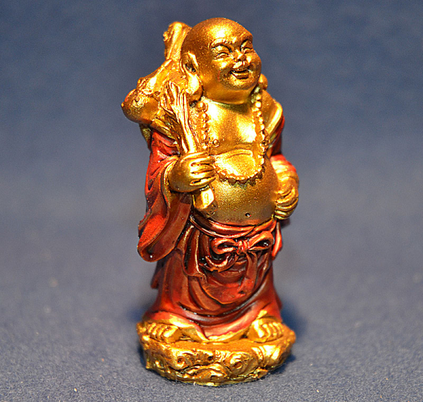 Happy Buddha stehend (Figur 4) Höhe: 6 cm