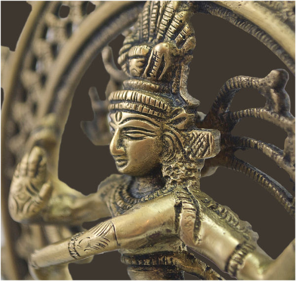 Shiva Nataraj Messing Höhe: 20 cm